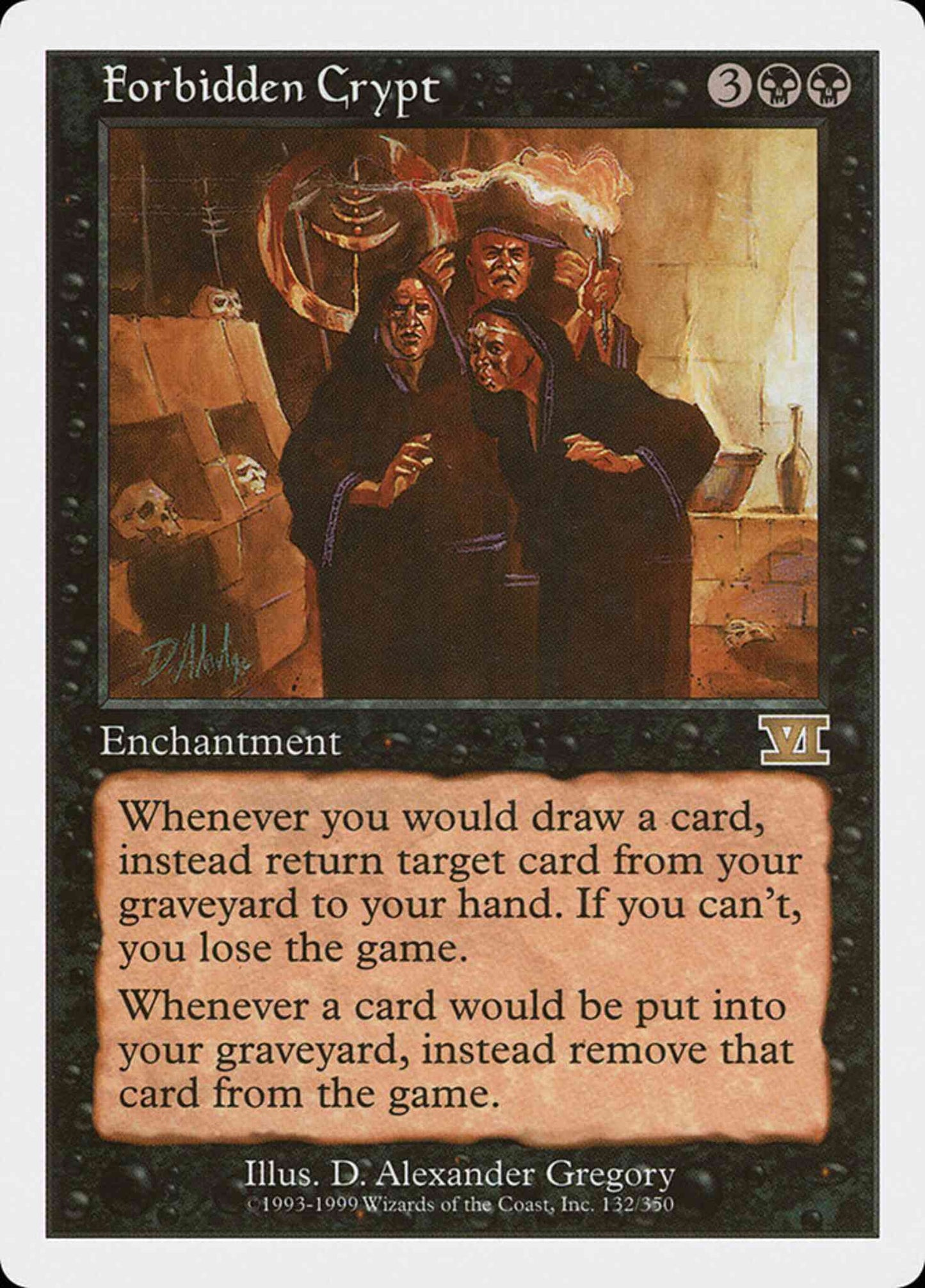 Forbidden Crypt [132] [Classic Sixth Edition] [Non-Foil]