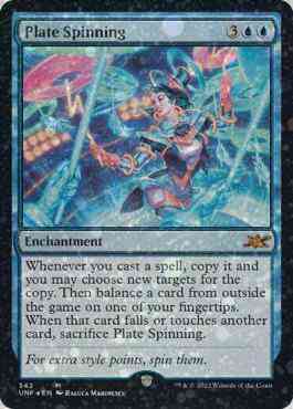 Plate Spinning [342] [Unfinity] [Galaxy Foil]