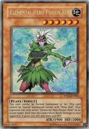 Elemental Hero Poison Rose - PP02-EN006 - Secret Rare - Unlimited