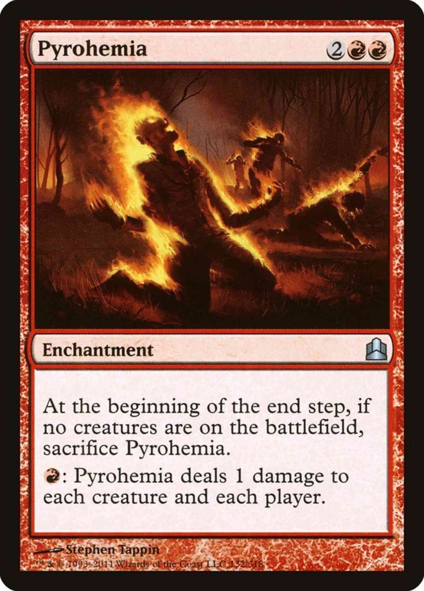 Pyrohemia [132] [Commander 2011] [Non-Foil]