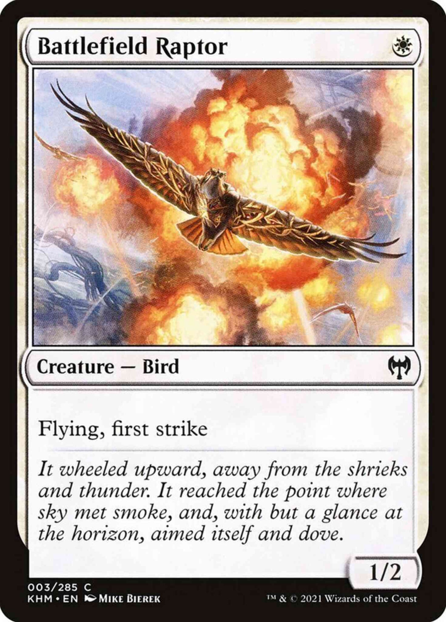 Battlefield Raptor [3] [Kaldheim] [Non-Foil]