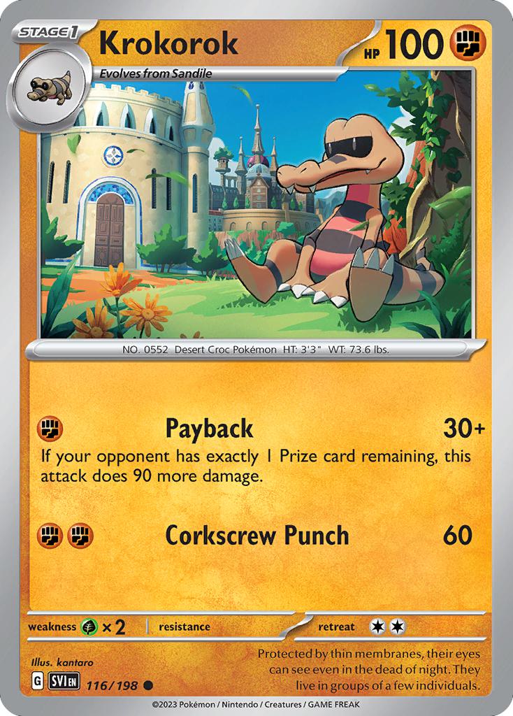 Krokorok - 116/198 - Common [sv01-116] [Non-Holo]