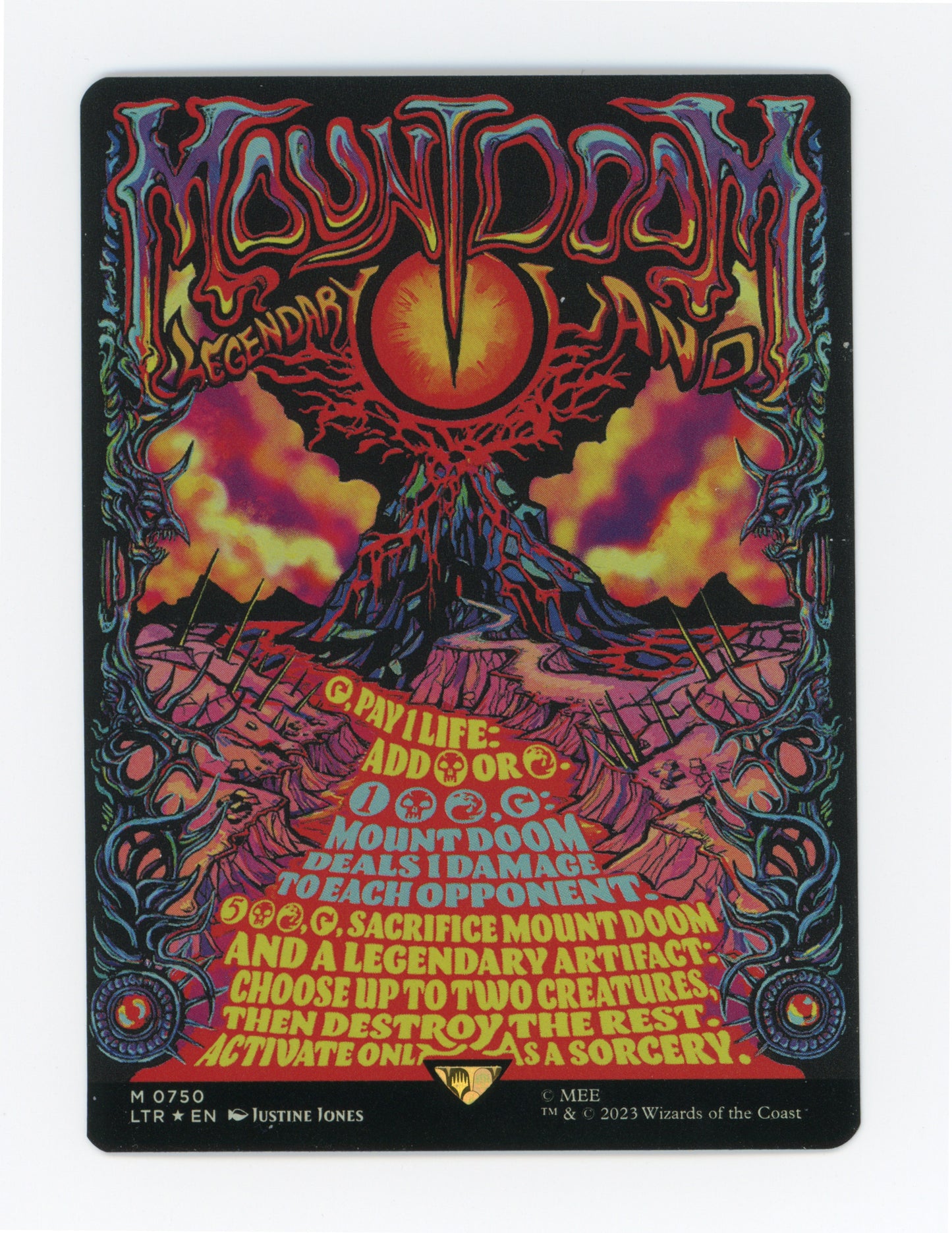Mount Doom — Borderless|Poster|Foil — ID 18424