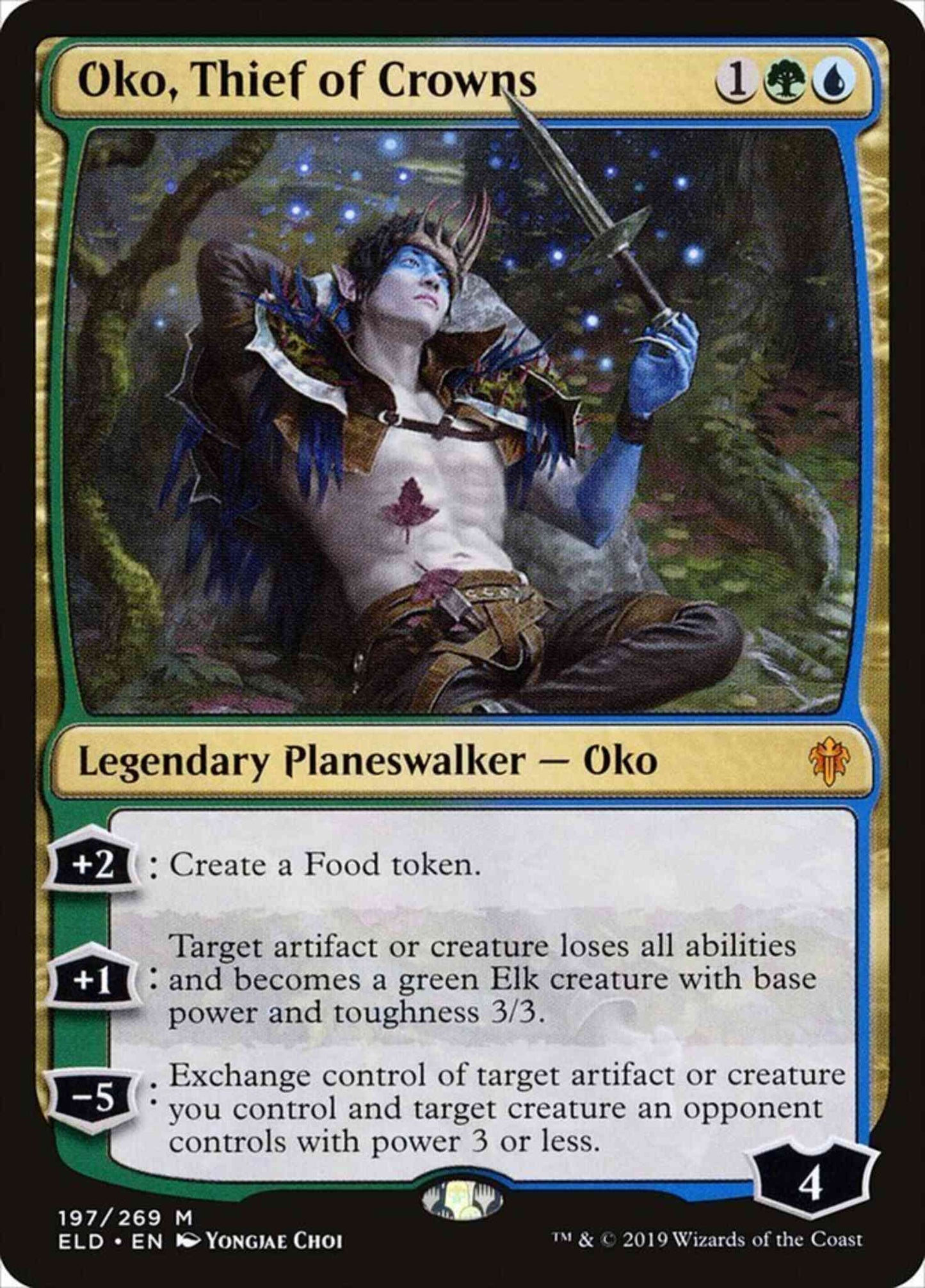 Oko, Thief of Crowns [197] [Throne of Eldraine] [Non-Foil]