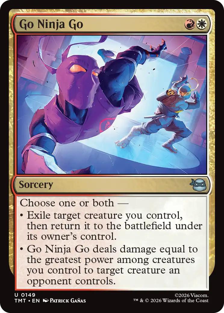 Go Ninja Go [149] [Teenage Mutant Ninja Turtles] [Non-Foil]