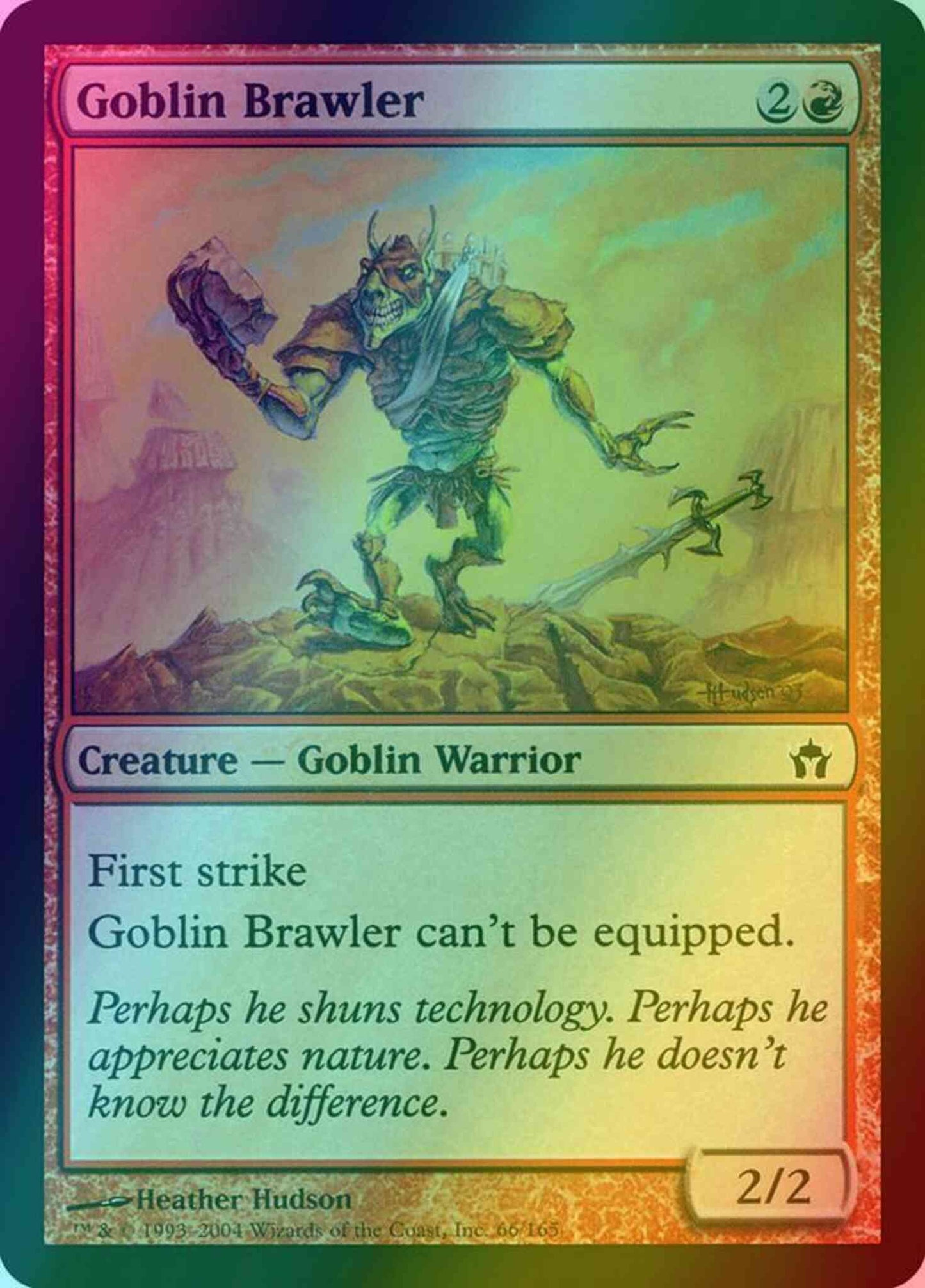 Goblin Brawler [66] [Fifth Dawn] [Foil]
