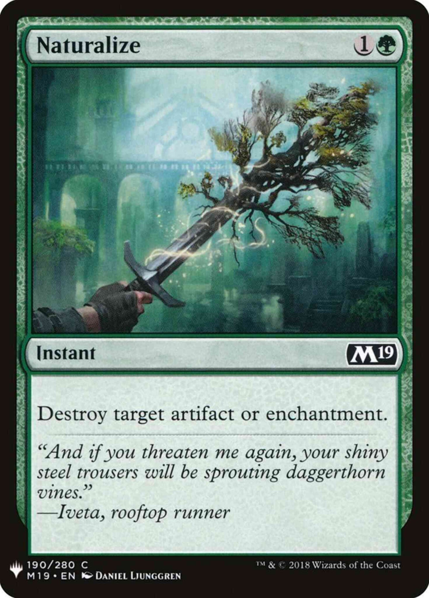 Naturalize [M19-190] [The List] [Non-Foil]