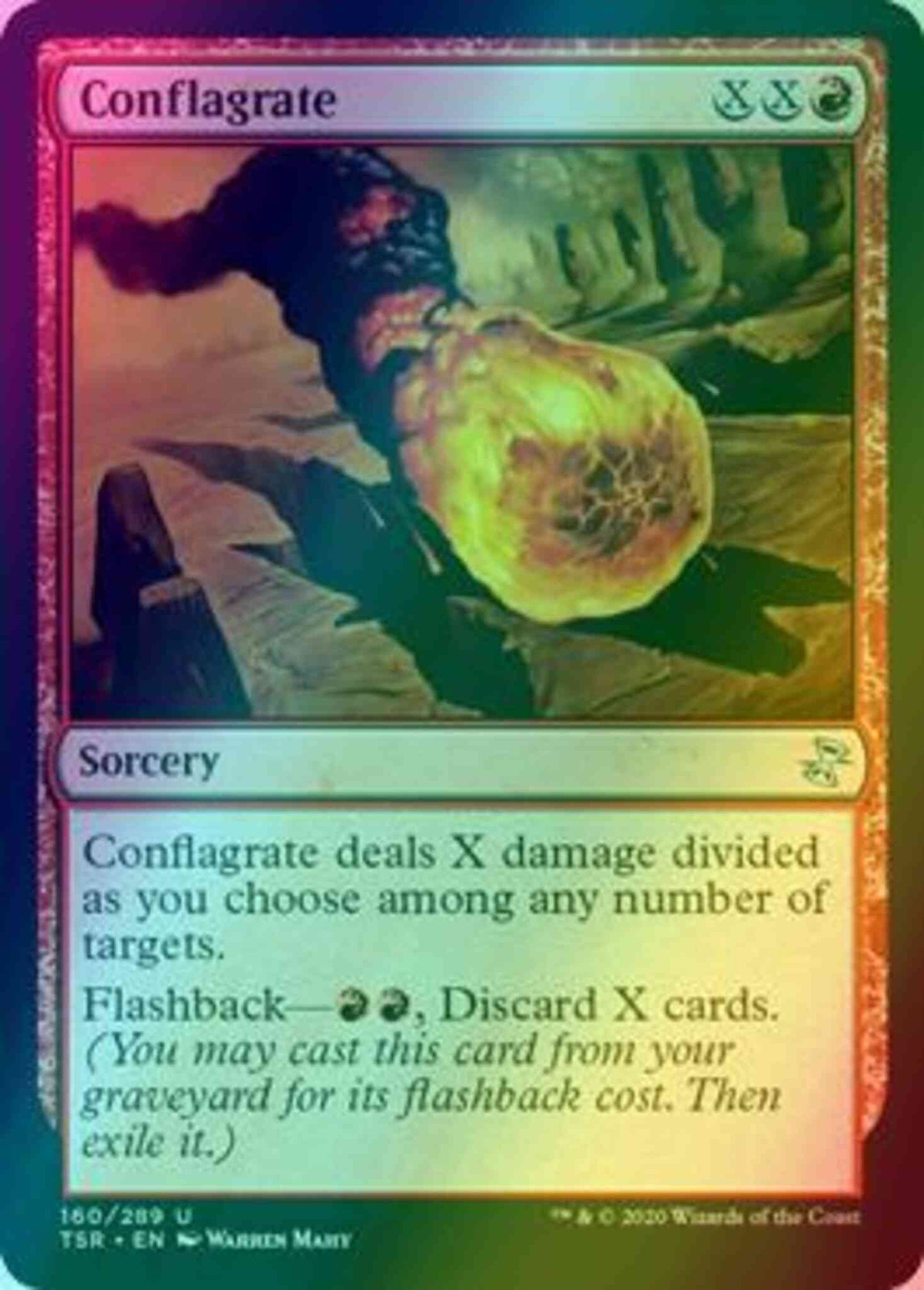 Conflagrate [160] [Time Spiral Remastered] [Foil]