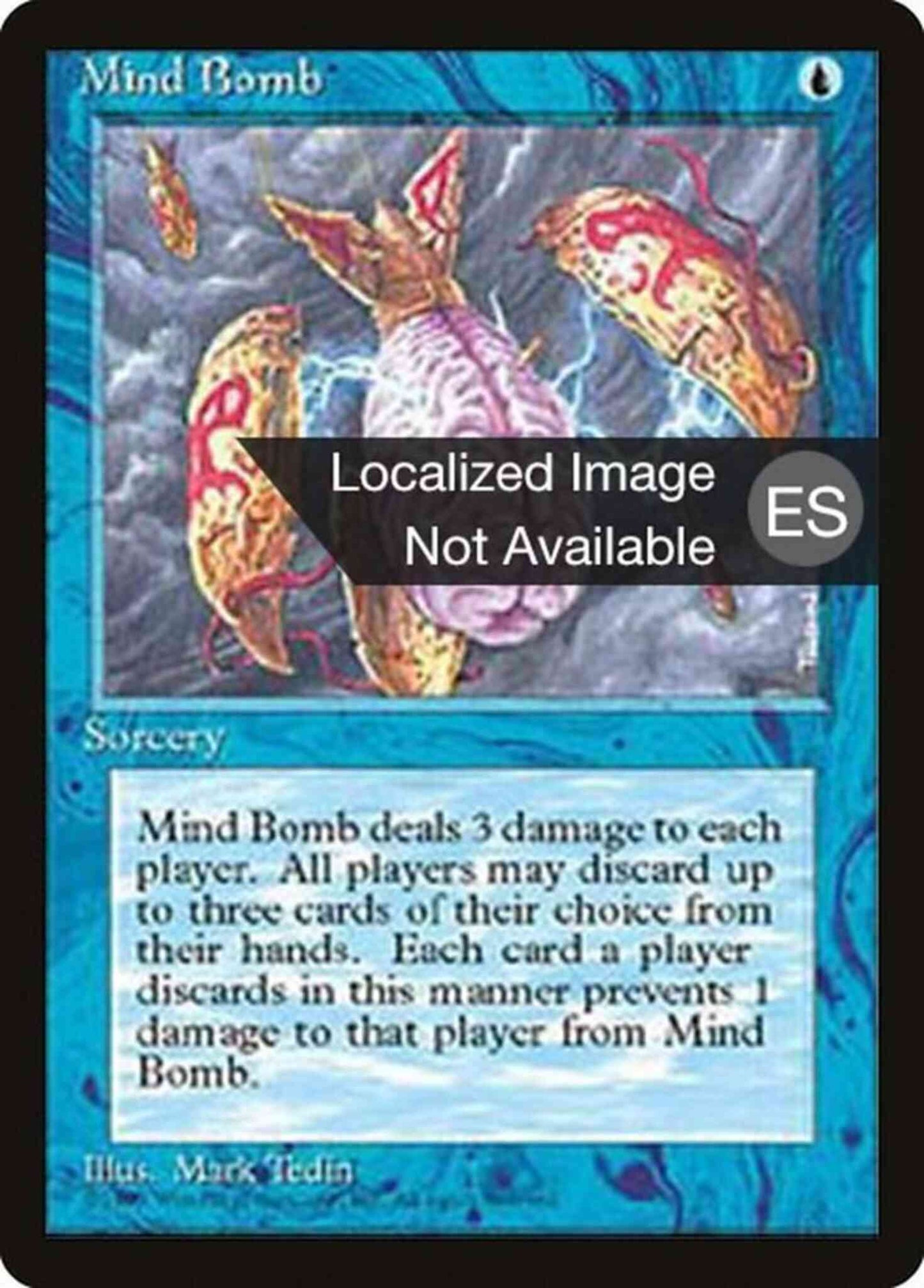 Mind Bomb - Chinese [87] [Fourth Edition Black Border: Chinese] [Non-Foil]