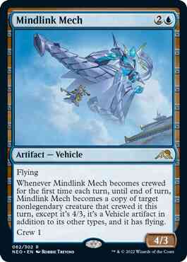 Mindlink Mech [62] [Kamigawa: Neon Dynasty] [Non-Foil]