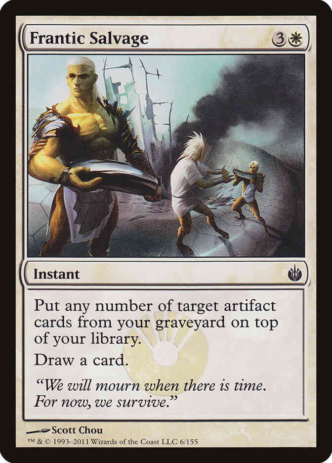 Frantic Salvage [6] [Mirrodin Besieged] [Non-Foil]