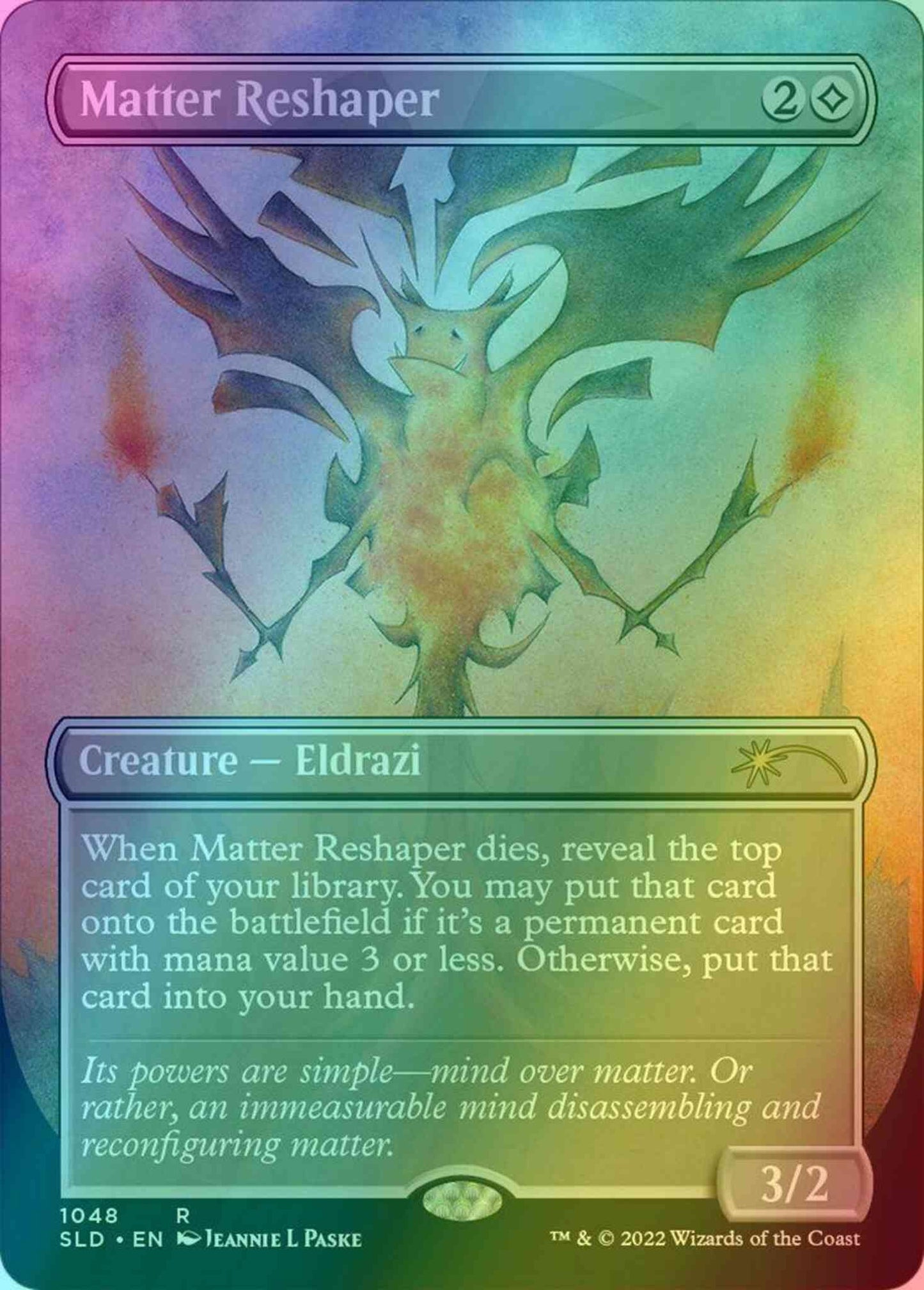 Matter Reshaper [1048] [Borderless] [Imaginary Friends] [Secret Lair Drop] [Foil]