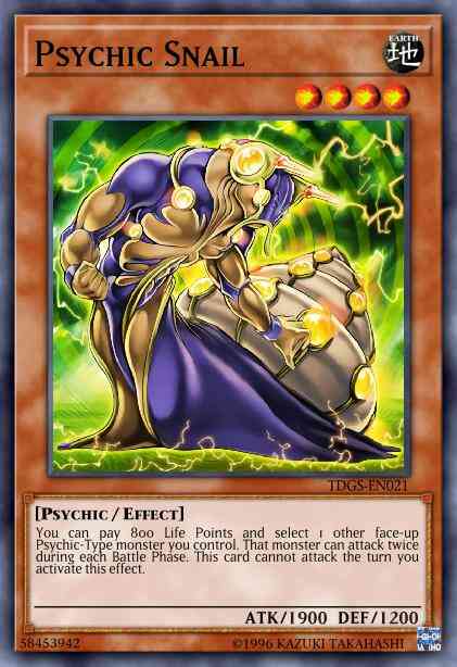 Psychic Snail - TDGS-EN021 - Common - Unlimited