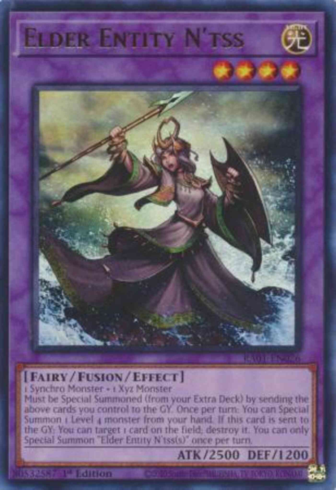 Elder Entity N'tss - RA01-EN026 - Ultra Rare - 1st Edition