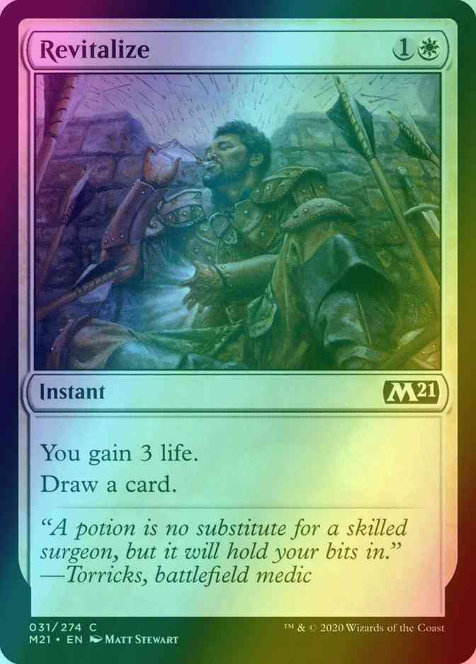 Revitalize [31] [Core Set 2021] [Foil]