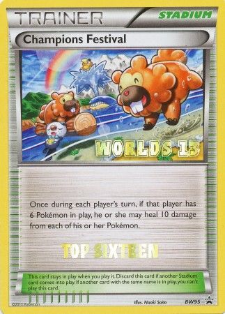 Champions Festival - Top Sixteen - BW95 - Promotional [Non-Holo]