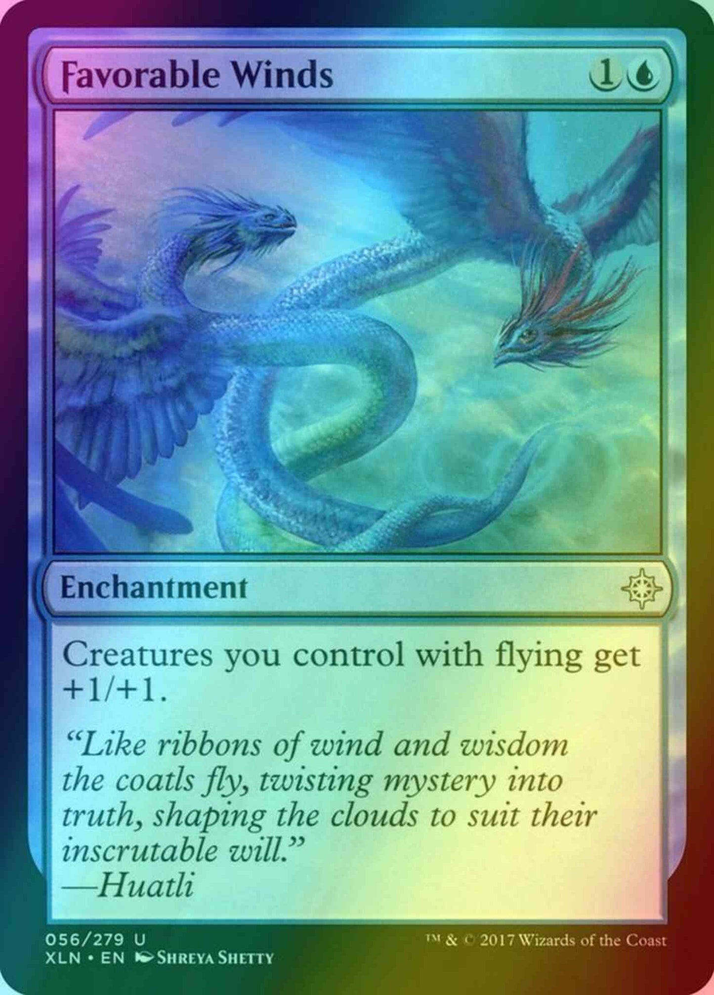 Favorable Winds [56] [Ixalan] [Foil]