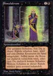 Simulacrum - German [130] [Foreign Black Border: German] [Non-Foil]