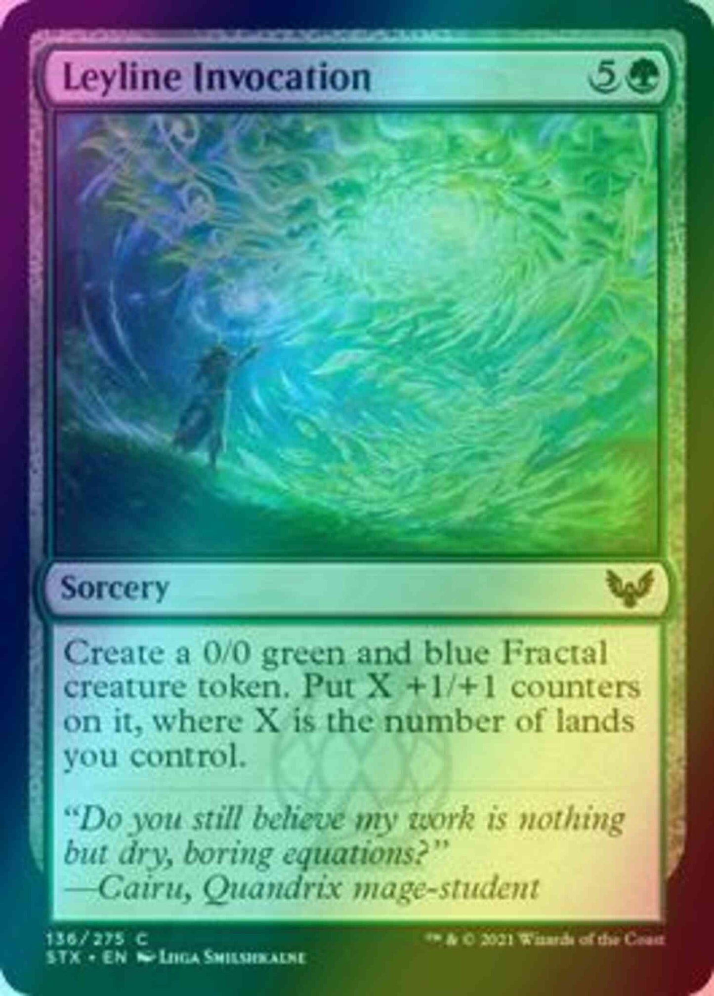 Leyline Invocation [136] [Strixhaven: School of Mages] [Foil]