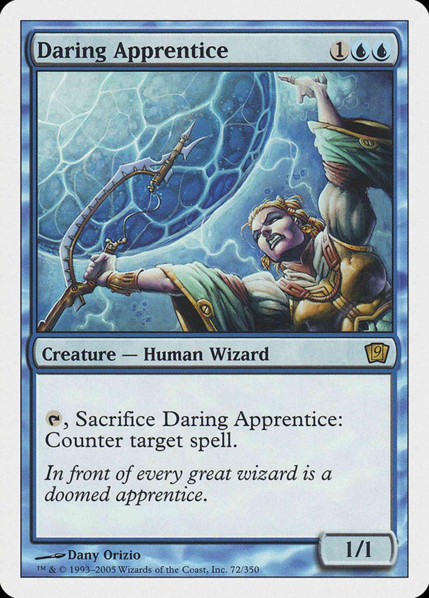 Daring Apprentice [72] [Ninth Edition] [Non-Foil]