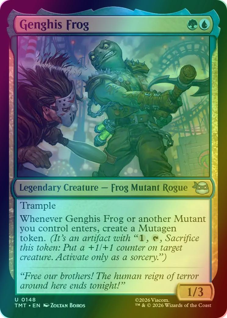 Genghis Frog [148] [Teenage Mutant Ninja Turtles] [Foil]
