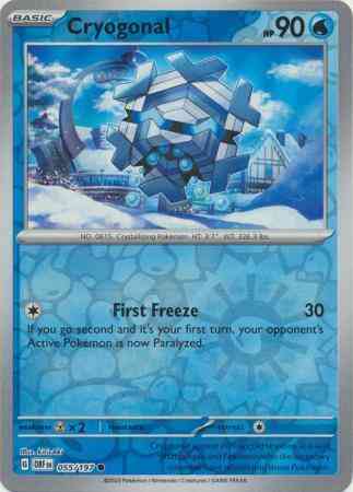 Cryogonal - 055/197 - Common [sv03-055] [Reverse Holo]