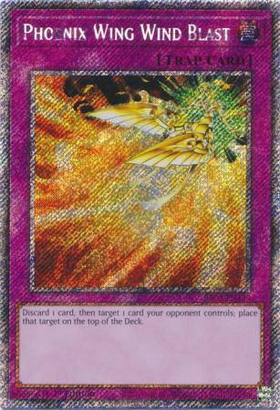 Phoenix Wing Wind Blast - RA03-EN149 - Platinum Secret Rare - 1st Edition