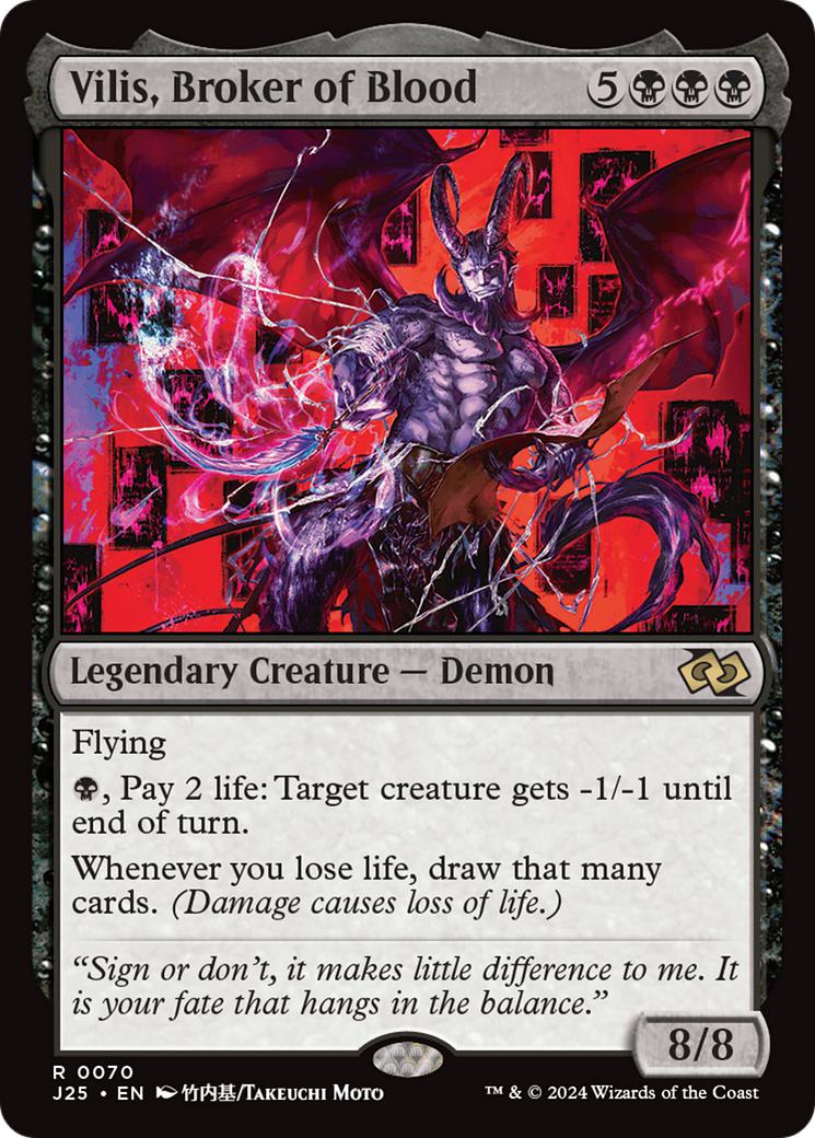 Vilis, Broker of Blood [70] [Anime] [Foundations: Jumpstart] [Non-Foil]