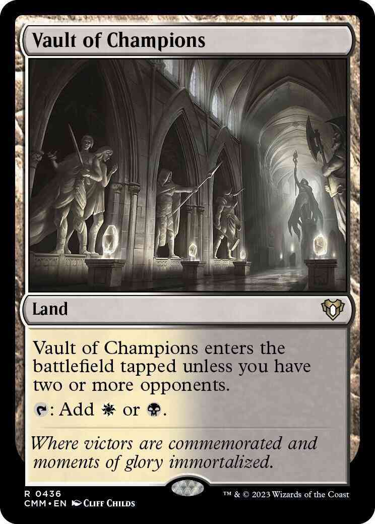 Vault of Champions [436] [Commander Masters] [Non-Foil]