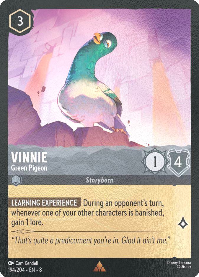 Vinnie - Green Pigeon - 194/204 [Reign of Jafar] [Cold Foil]