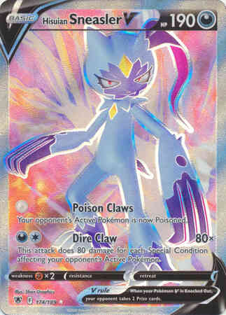 Hisuian Sneasler V - 174/189 - Rare Ultra [swsh10-174] [Ultra]
