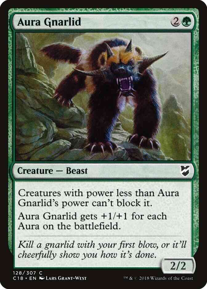 Aura Gnarlid [128] [Commander 2018] [Non-Foil]