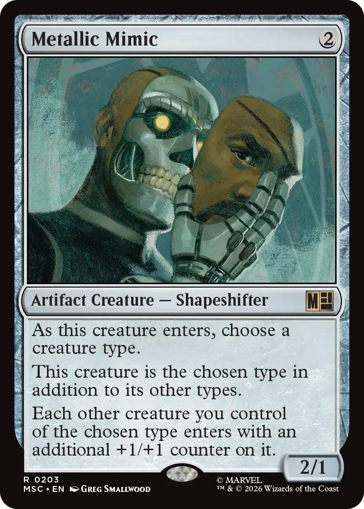 Metallic Mimic [203] [Marvel Super Heroes: Commander] [Non-Foil]