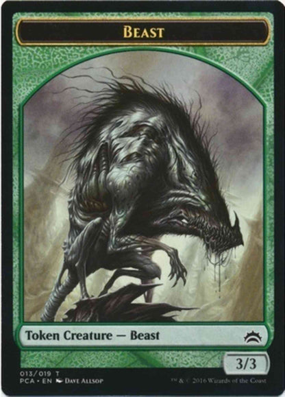 Beast Token (13) // Saproling Token (19) [Planechase Anthology Tokens] [Non-Foil]