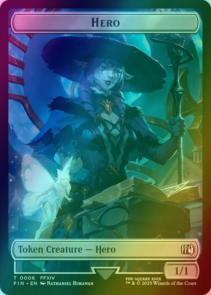 Hero Token (06) // Robot Warrior Token (12) [FINAL FANTASY: Tokens] [Foil]
