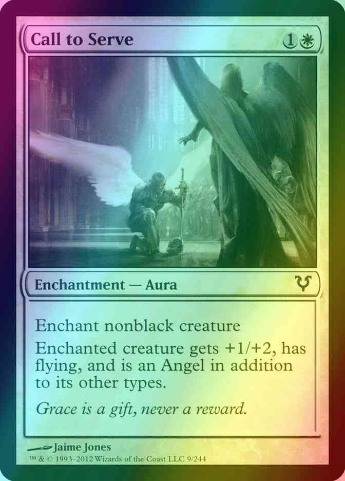 Call to Serve [9] [Avacyn Restored] [Foil]