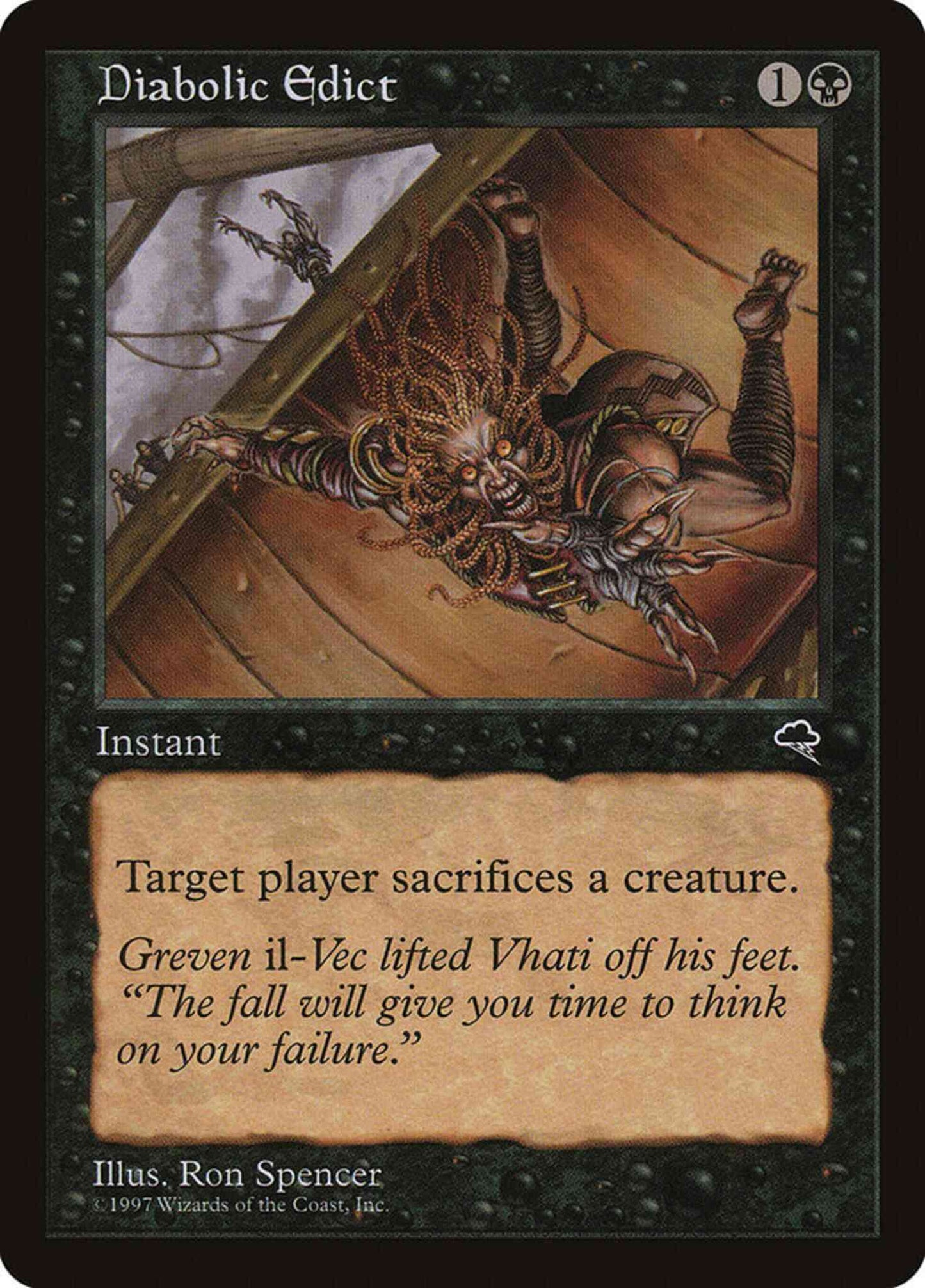 Diabolic Edict [128] [Tempest] [Non-Foil]
