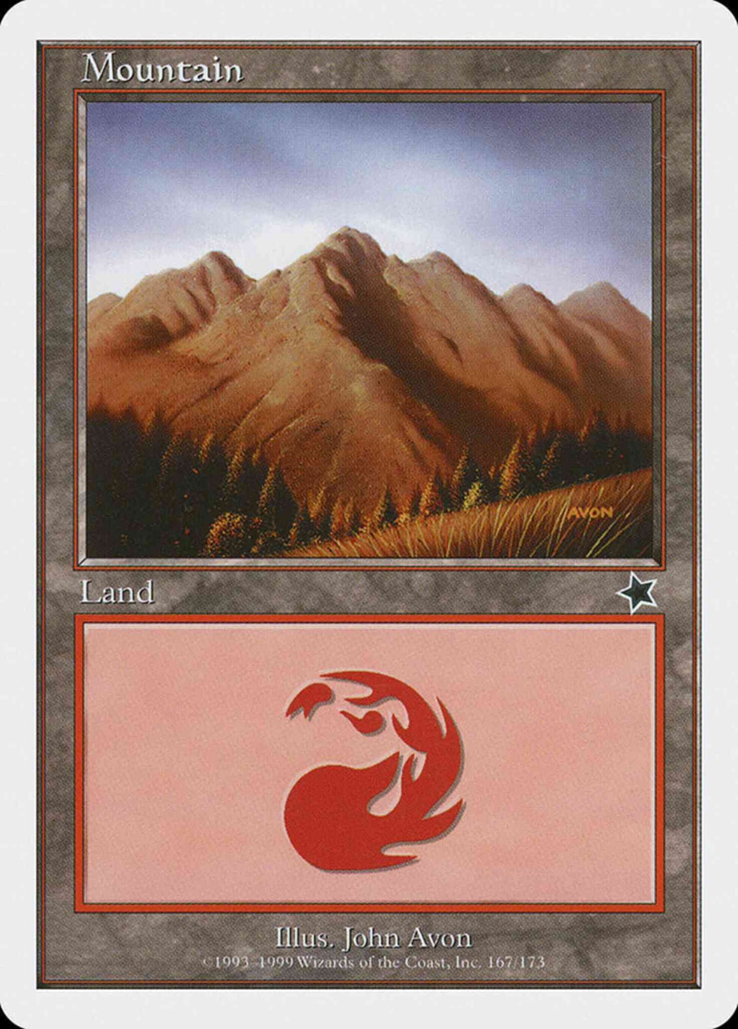Mountain [167] [Starter 1999] [Non-Foil]