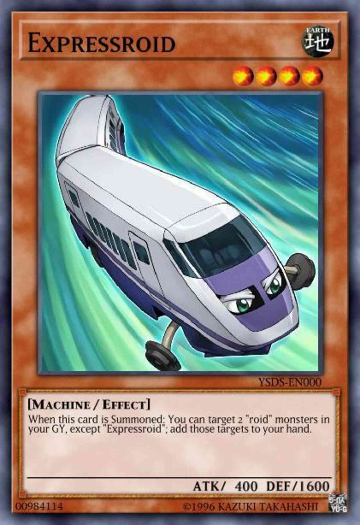 Expressroid - YSDS-EN000 - Ultra Rare - 1st Edition
