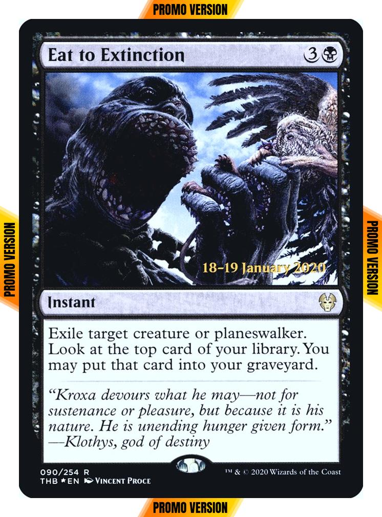 Eat to Extinction [90s] [Theros Beyond Death Promos] [Foil]