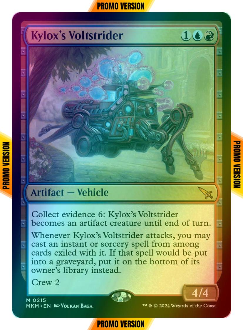 Kylox's Voltstrider [215p] [Promo Pack] [Murders at Karlov Manor: Promos] [Foil]