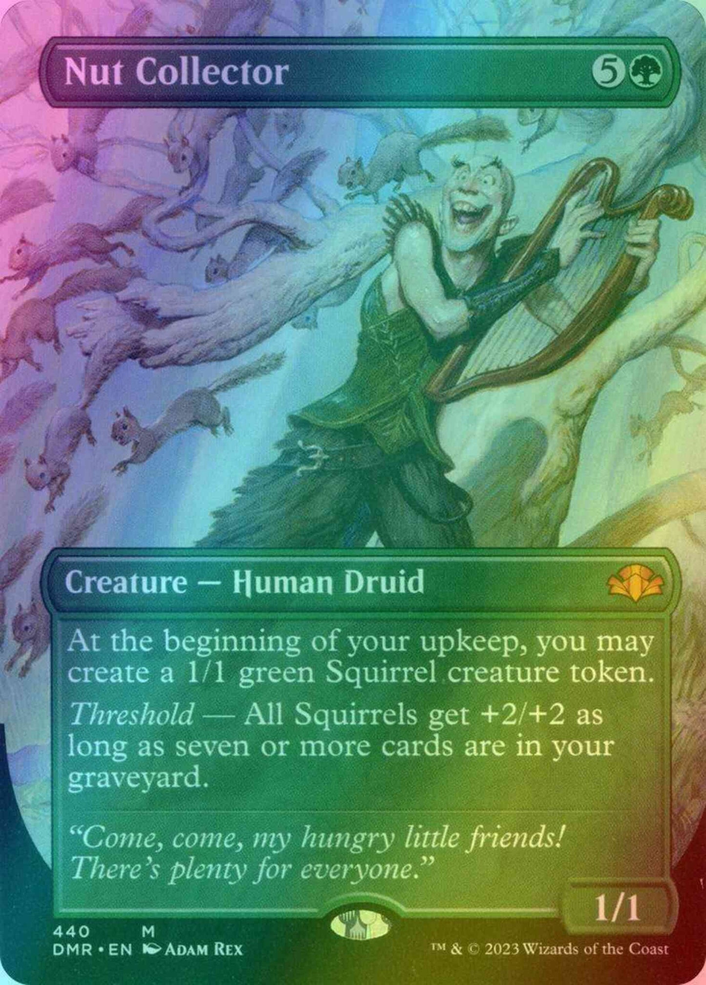 Nut Collector [440] [Borderless] [Dominaria Remastered] [Foil]