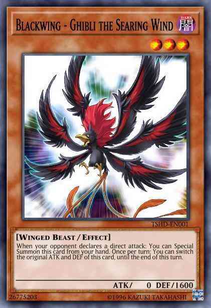 Blackwing - Ghibli the Searing Wind - TSHD-EN001 - Common - 1st Edition