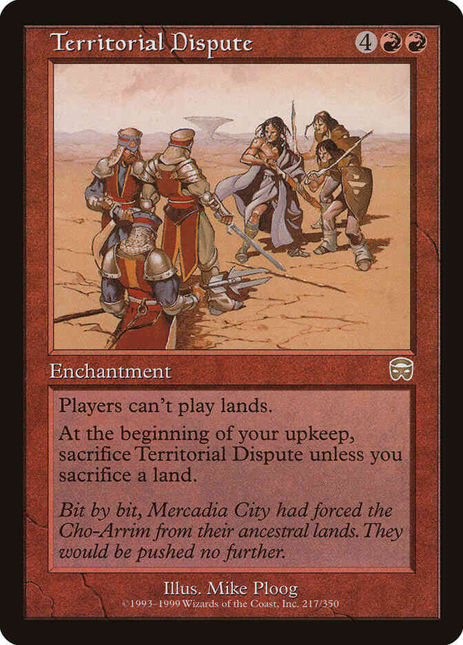 Territorial Dispute [217] [Mercadian Masques] [Non-Foil]