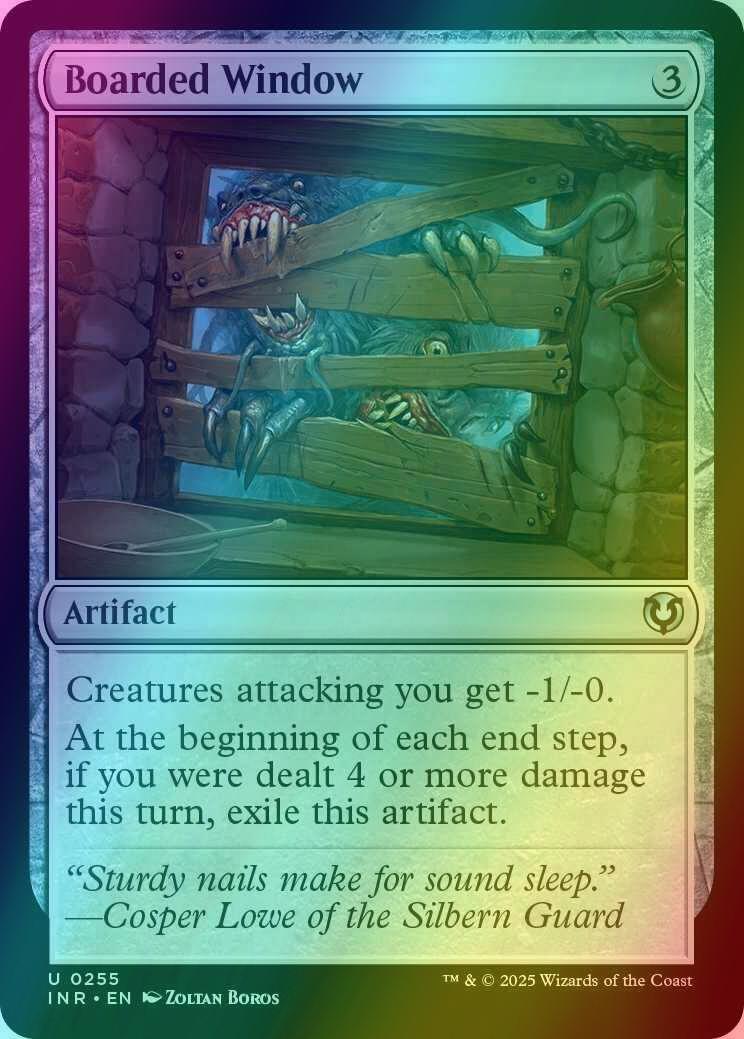 Boarded Window [255] [Innistrad Remastered] [Foil]