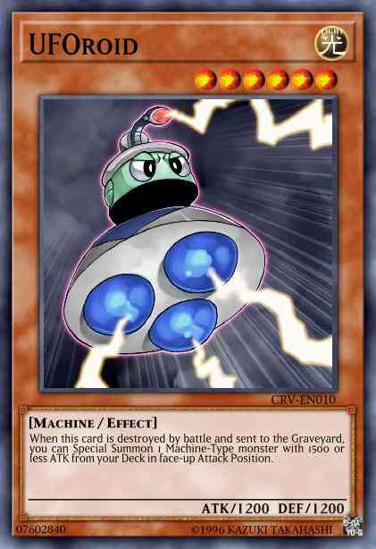 UFOroid - CRV-EN010 - Super Rare - 1st Edition