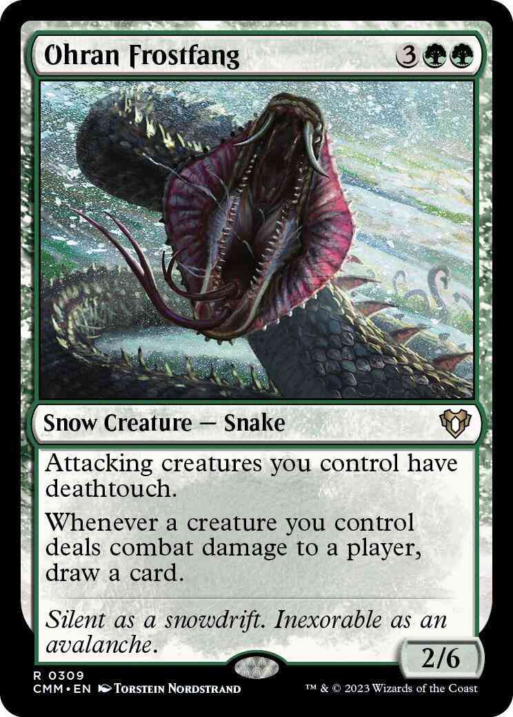 Ohran Frostfang [309] [Commander Masters] [Non-Foil]