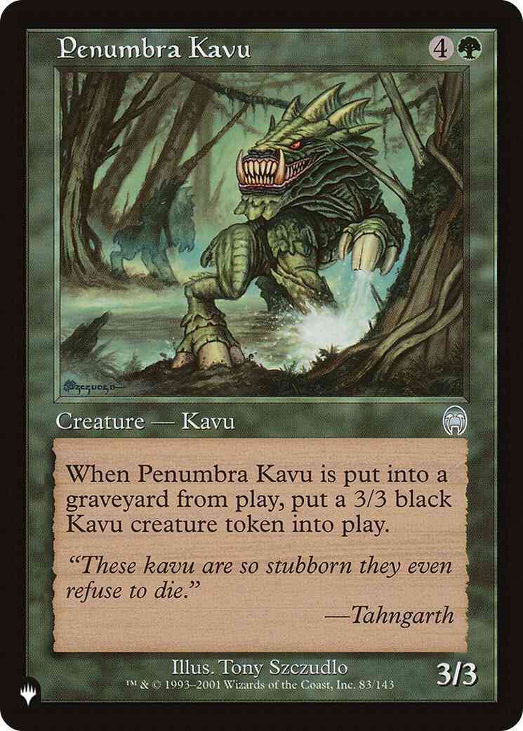 Penumbra Kavu [APC-83] [The List] [Non-Foil]