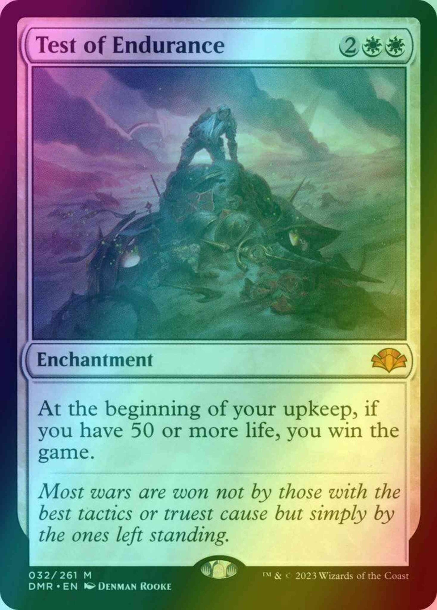 Test of Endurance [32] [Dominaria Remastered] [Foil]