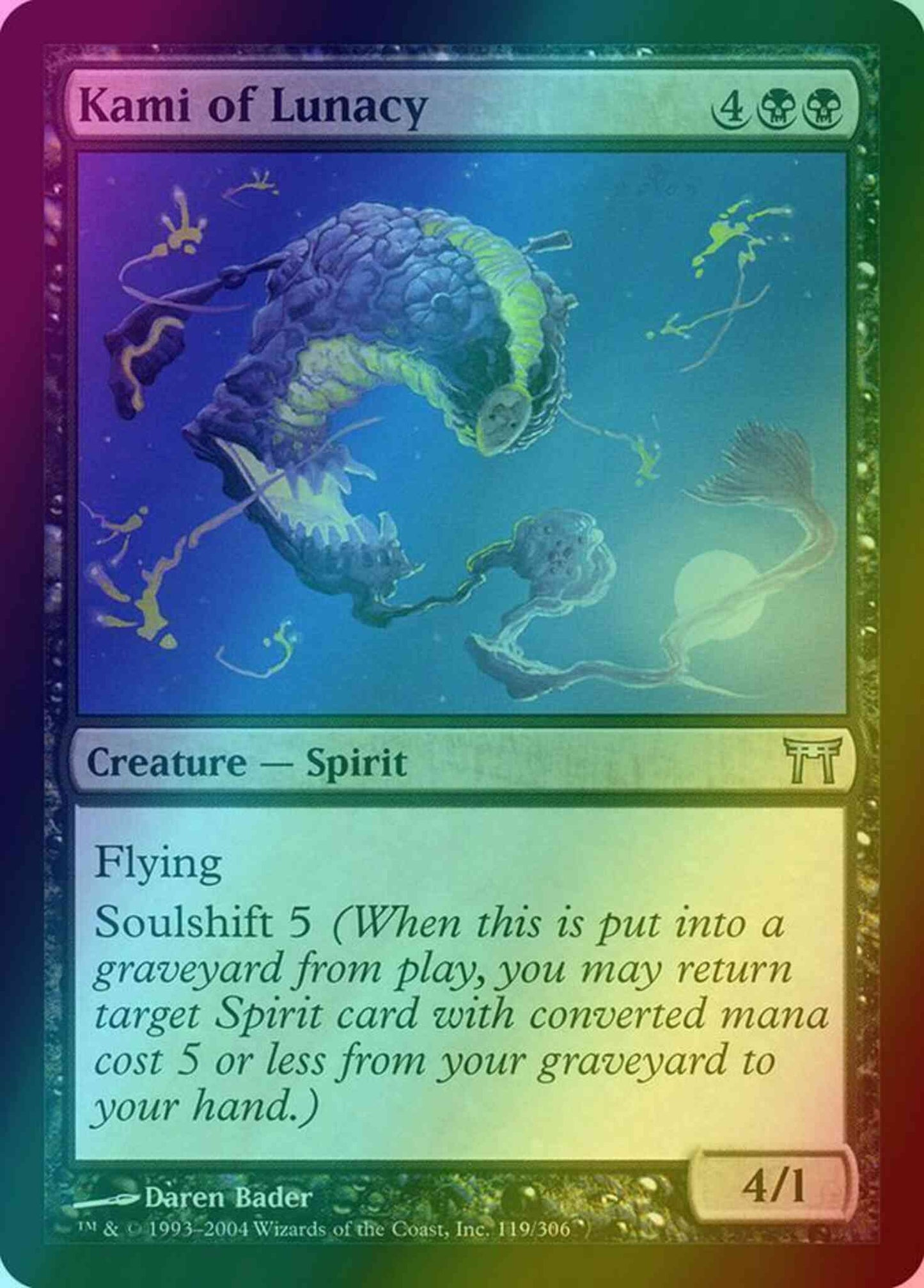 Kami of Lunacy [119] [Champions of Kamigawa] [Foil]